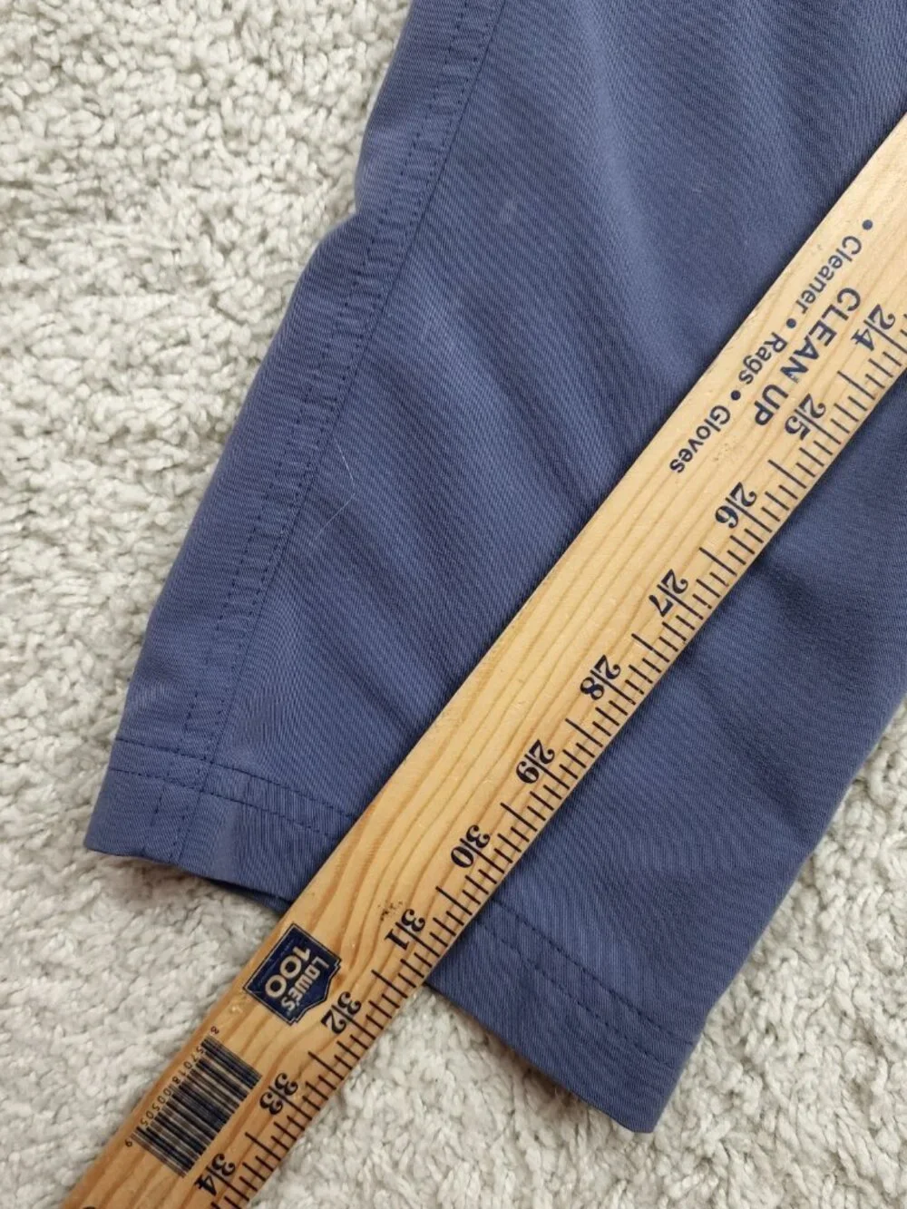 FIGS Mens Scrub Jogger Size Small Grey Blue Loose Tapered Jogger USA Casual fit